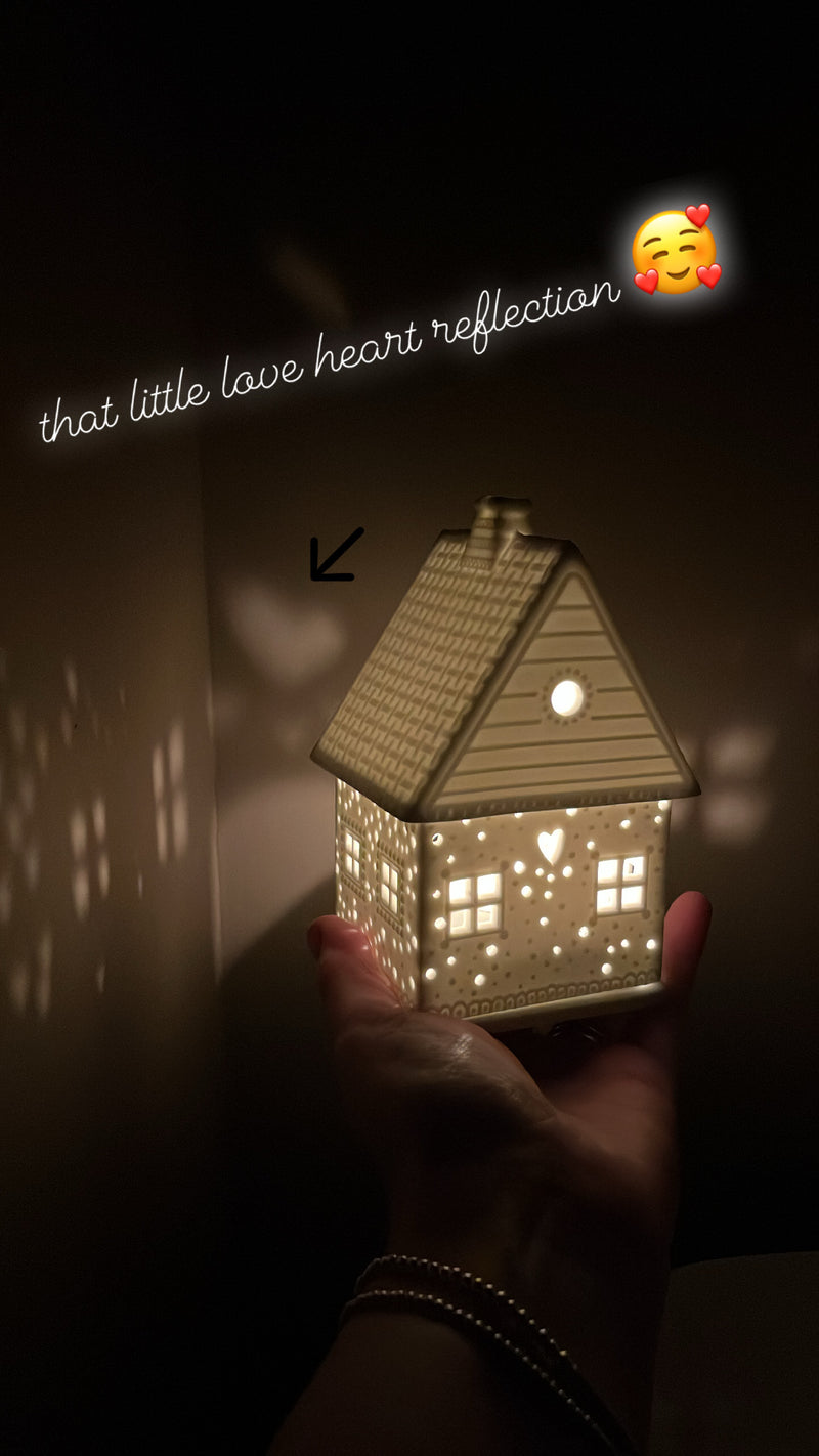 Gingerbread Cottage Tealight Holder