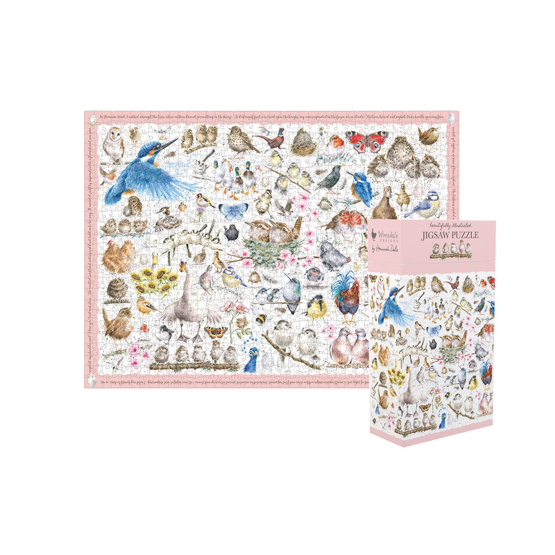 Wrendale Birds 1000 Piece Jigsaw