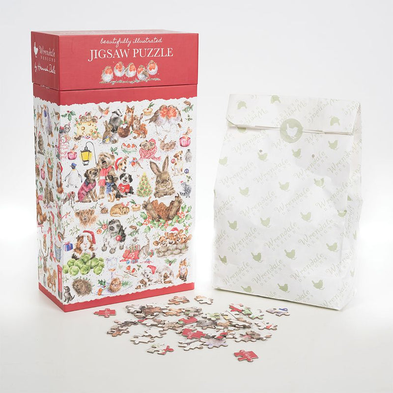 Wrendale Christmas 1000 Piece Jigsaw