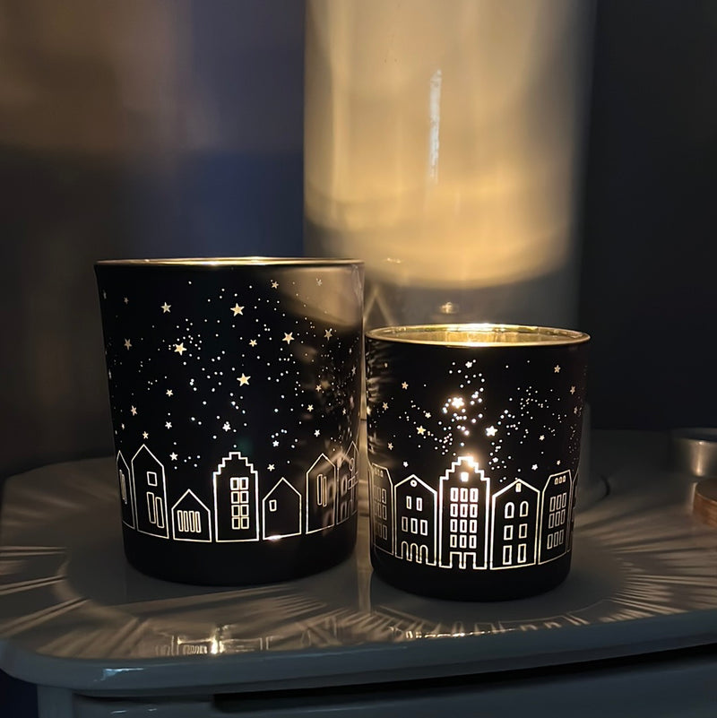 Town House Tealight Holders