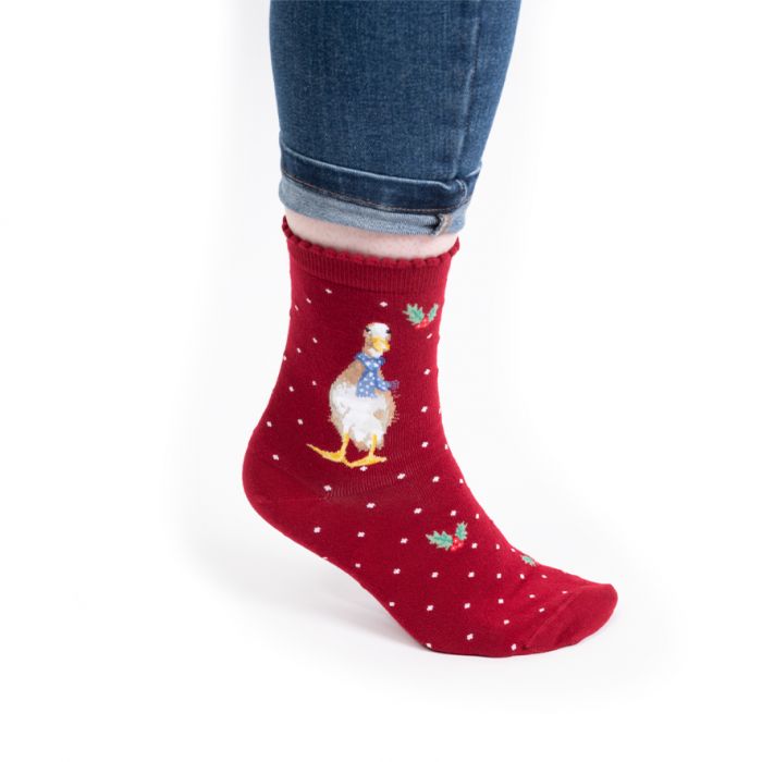 Christmas Quackers Socks