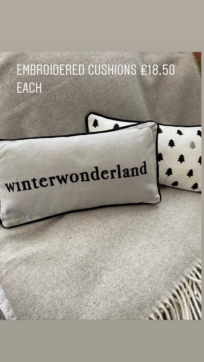 Winter Wonderland Small Pillow