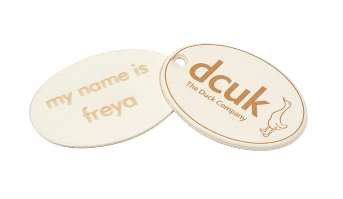 FREE Personalise Your Name Tag for your duck/penguin