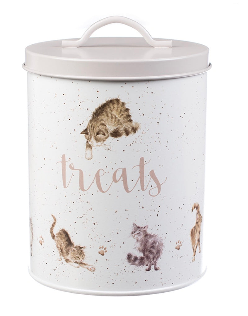 Cat Treats Tin by Wrendale