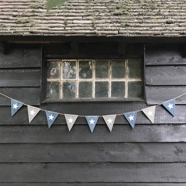 Wooden Flag Bunting