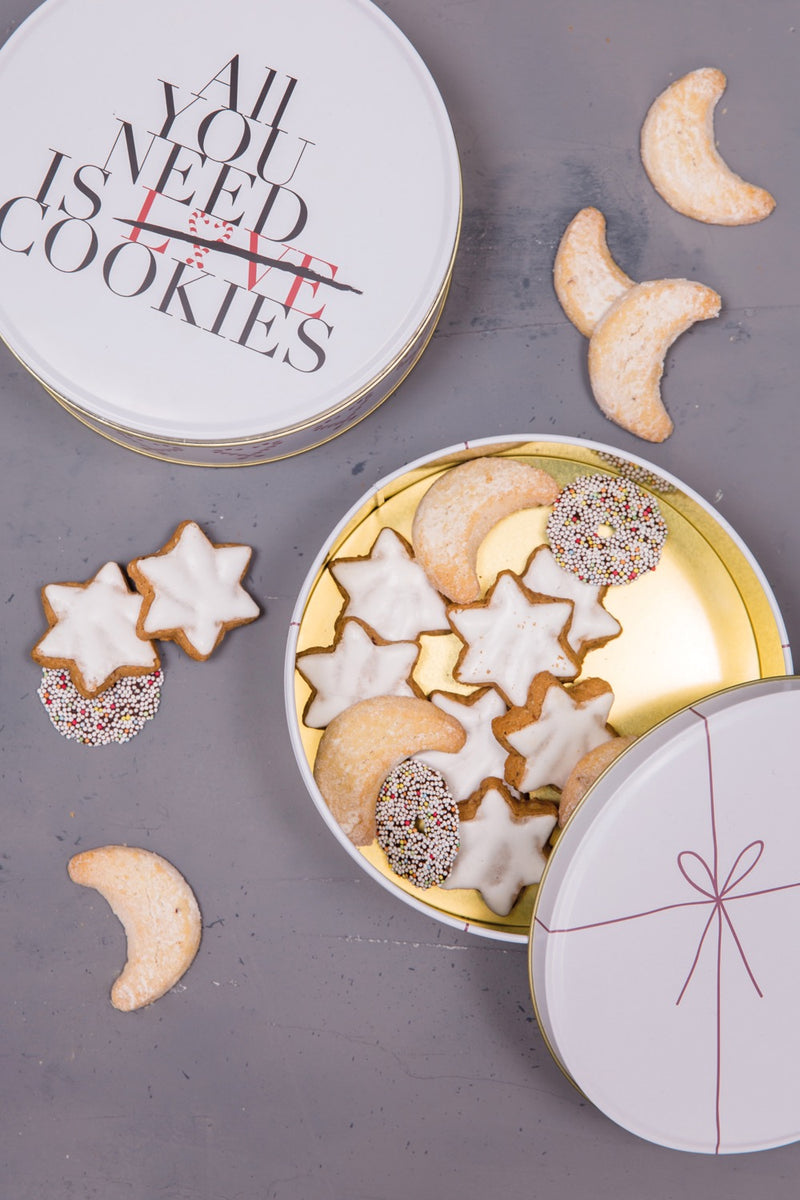 Mini Cookie Tin - two designs