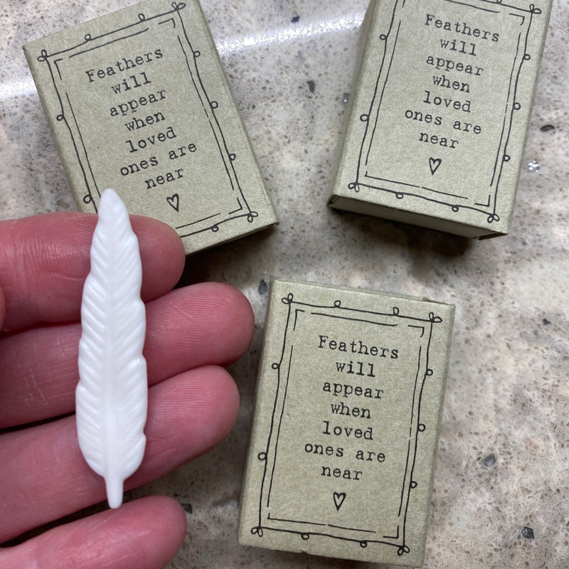 Matchbox Feathers Appear