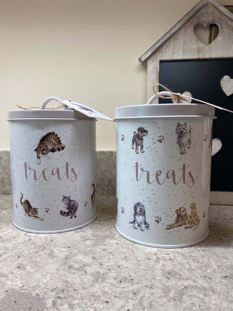 Cat Treats Tin by Wrendale