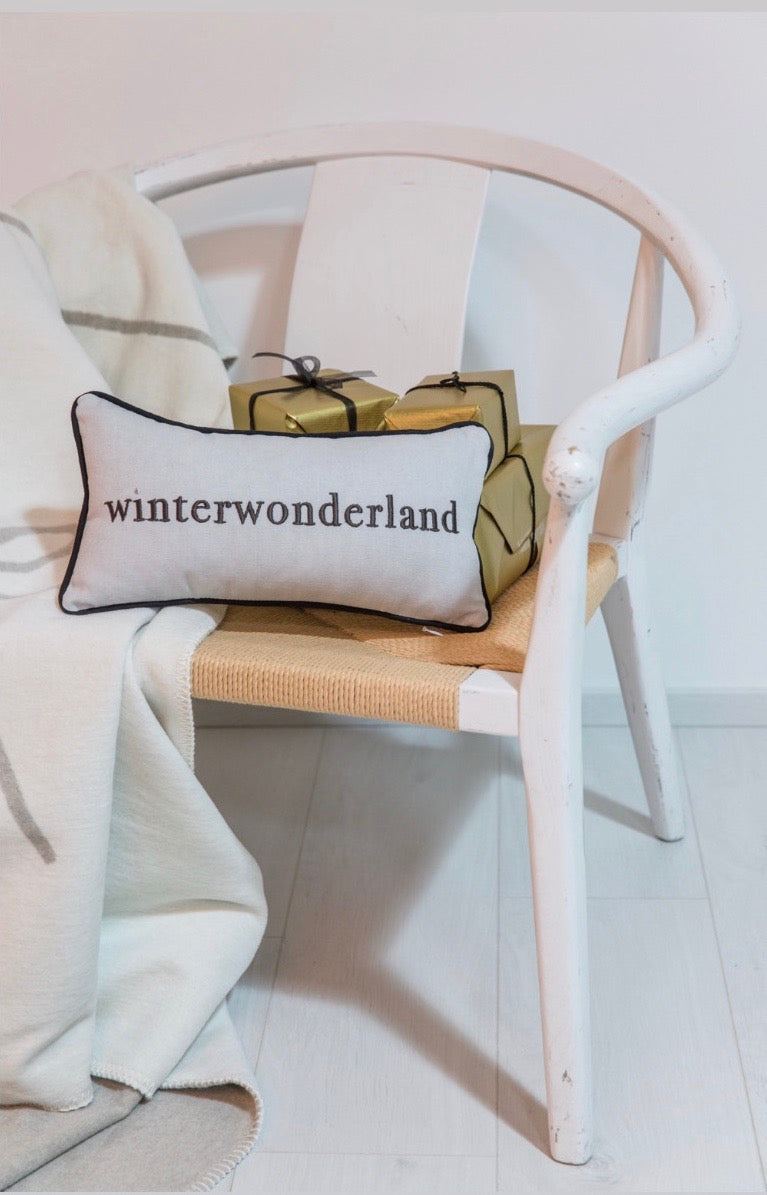 Winter Wonderland Small Pillow