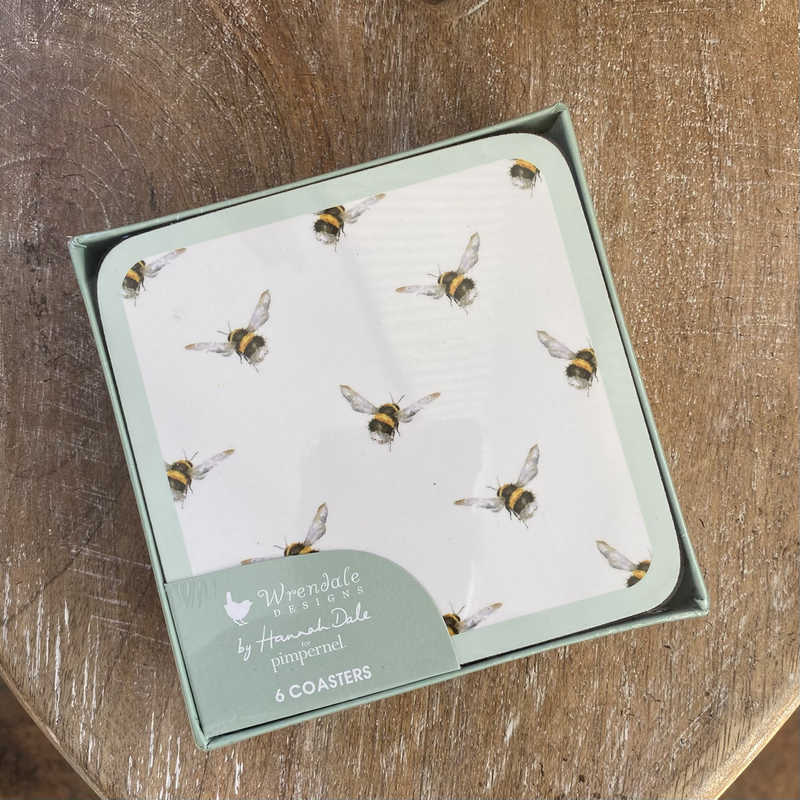 Wrendale Bee Coaster Set of six